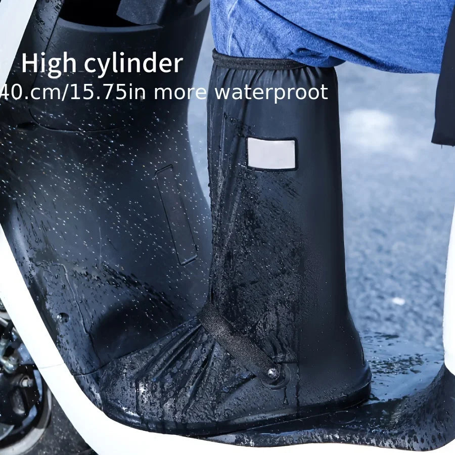 DryStep Copriscarpe – Copriscarpe Impermeabili con Suola Antiscivolo e Chiusura Regolabile