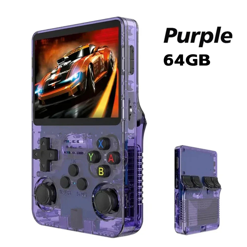 Console de jeu rétro portable – Écran IPS, double joystick & choix 64 Go/128 Go