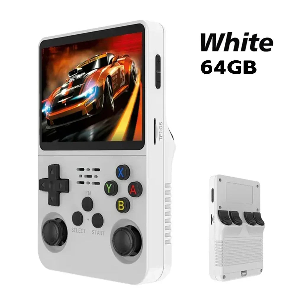 Console de jeu rétro portable – Écran IPS, double joystick & choix 64 Go/128 Go