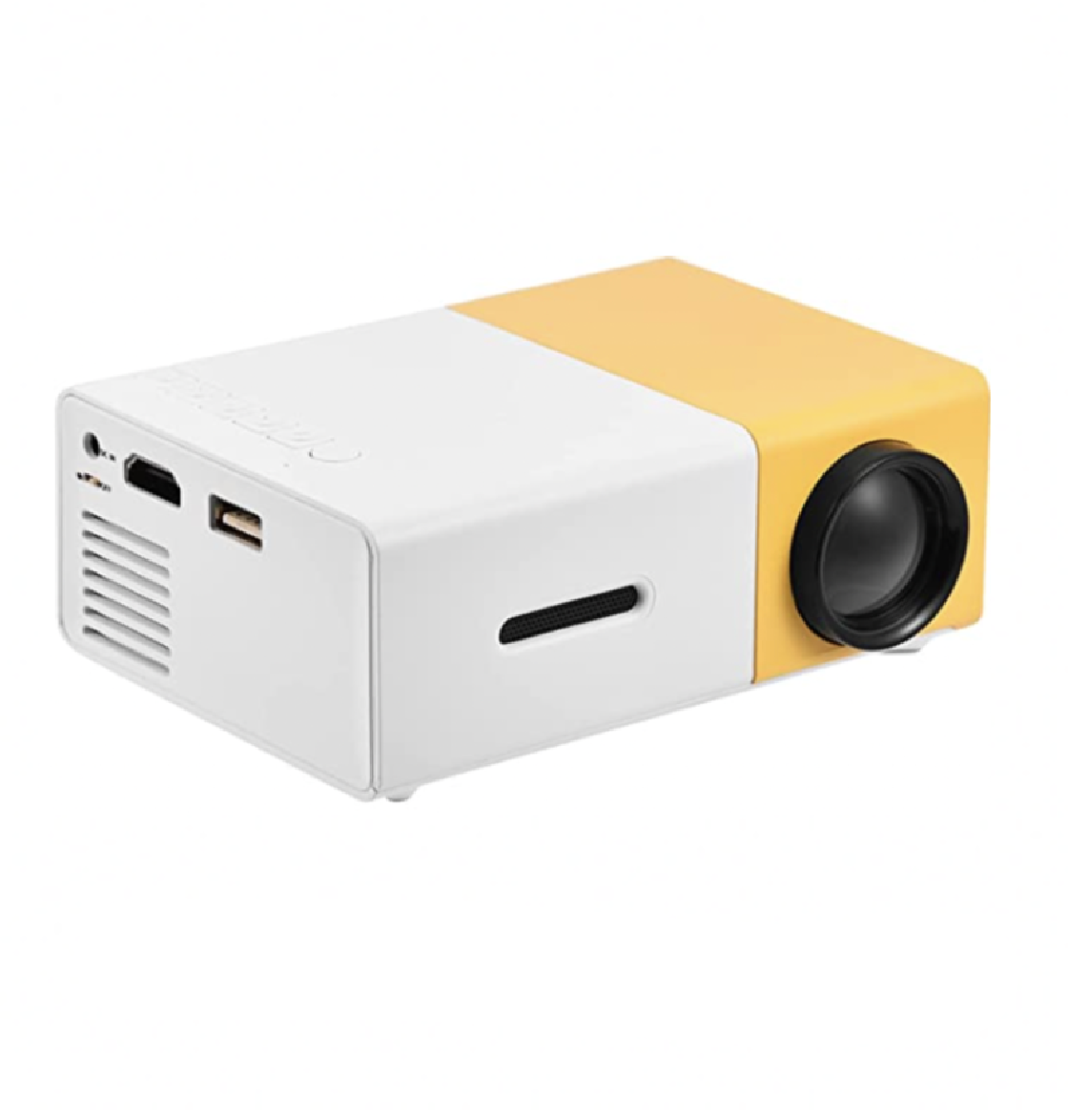 Mini vidéoprojecteur – Design compact, affichage HD & connexion HDMI/USB pour la maison