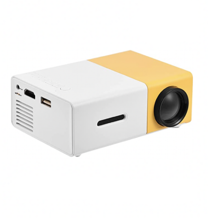 Mini Proyector – Diseño Compacto, Visualización HD y Conexión HDMI/USB para Casa