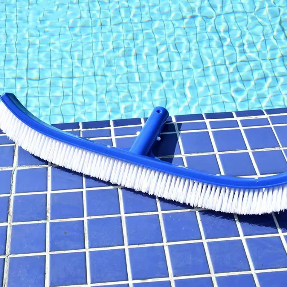 POOLSCRUB – Wide Pool Brush for Thorough and Effortless Pool Cleaning Vestragear