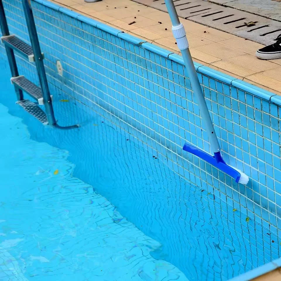 POOLSCRUB – Wide Pool Brush for Thorough and Effortless Pool Cleaning Vestragear