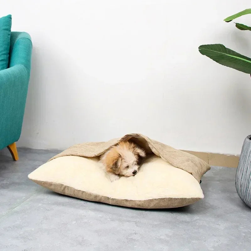 Hondenkennel met Wasbare Thermische Mat voor Alle Seizoenen, Comfortabel en Duurzaam 4