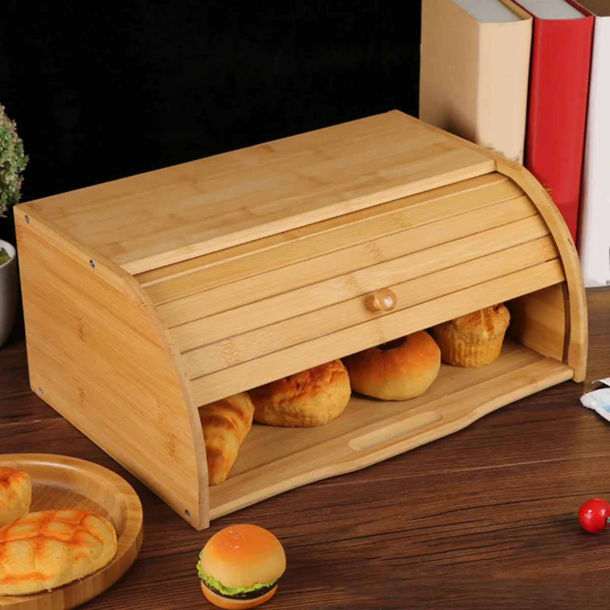 Woodora Houten Brooddoos – Duurzaam & Ademend Ontwerp voor de Keuken