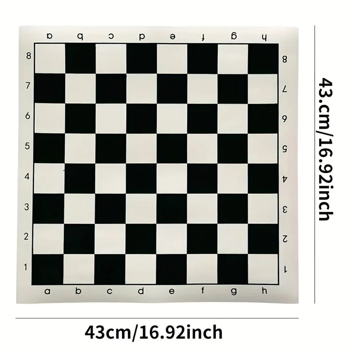 Chessora Juego Completo de Ajedrez de Madera – Set de 32 Piezas de Madera de Alta Calidad, Diseño Clásico para Principiantes y Avanzados
