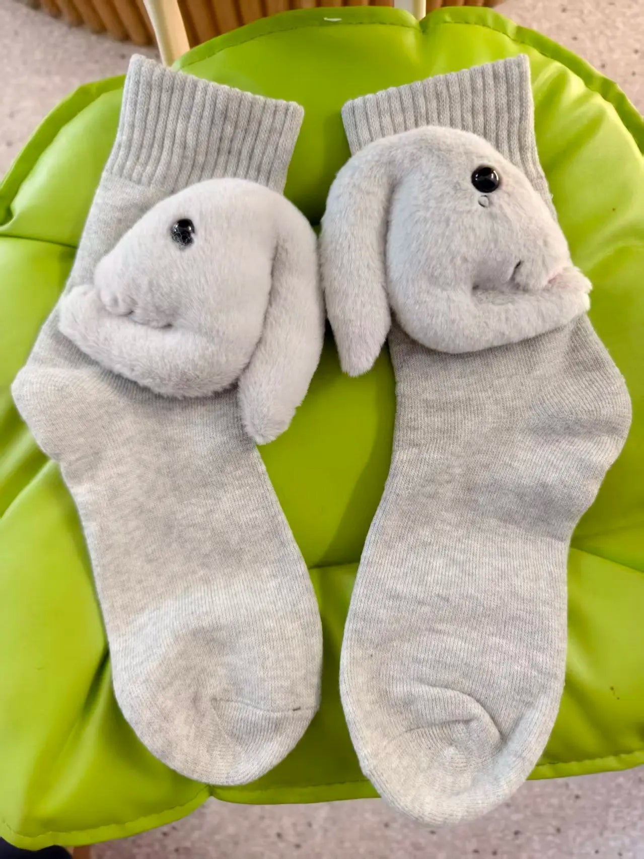 Huissokken Dames en Heren met 3D Dierenaccent en Antislipzool, Warm en Comfortabel 10