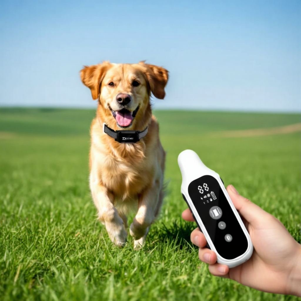 Collare per addestramento cani con telecomando – Impermeabile, ricaricabile e regolabile