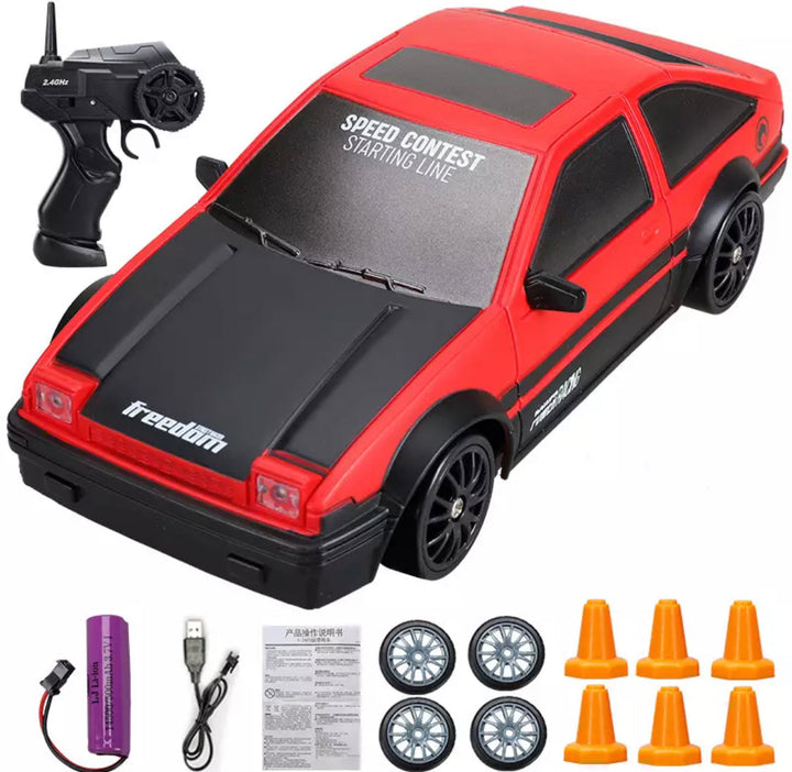 DriftX Voiture de course – Voiture RC électrique de drift avec moteur puissant et direction de précision