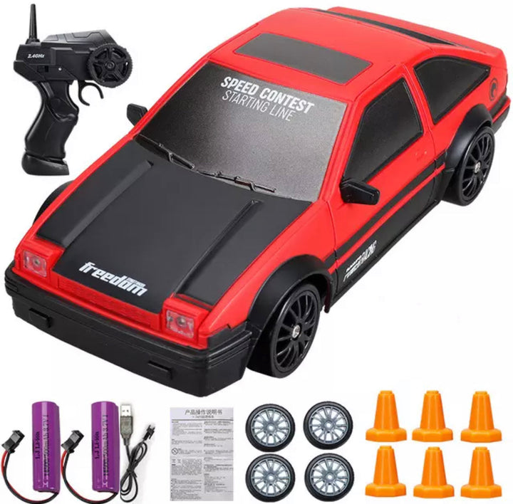 DriftX Voiture de course – Voiture RC électrique de drift avec moteur puissant et direction de précision