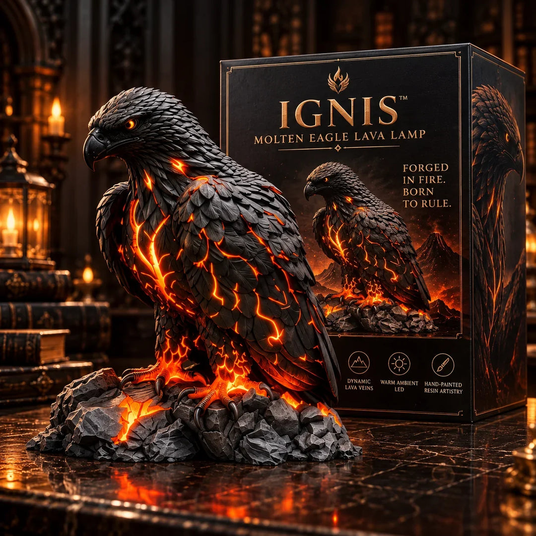 Ignis™ - Molten Eagle Lava Lamp 0