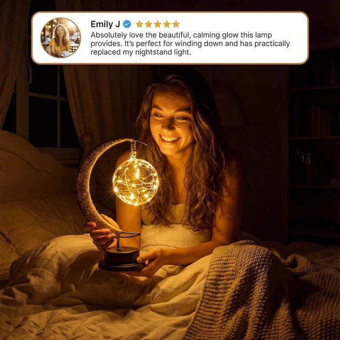 Lunar Tree Night Lamp – Warm Glow for Reading and Cozy Evenings in Three Colors Tevako