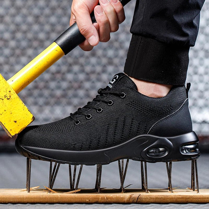 WERKTRITT – Indestructible Safety Shoes with Steel Toe Cap for Men Bolendo