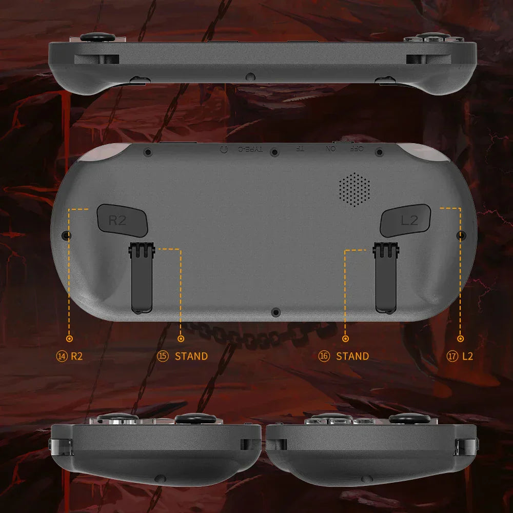 Console portatile retrò – 64GB, oltre 20.000 giochi e supporto per 2 giocatori