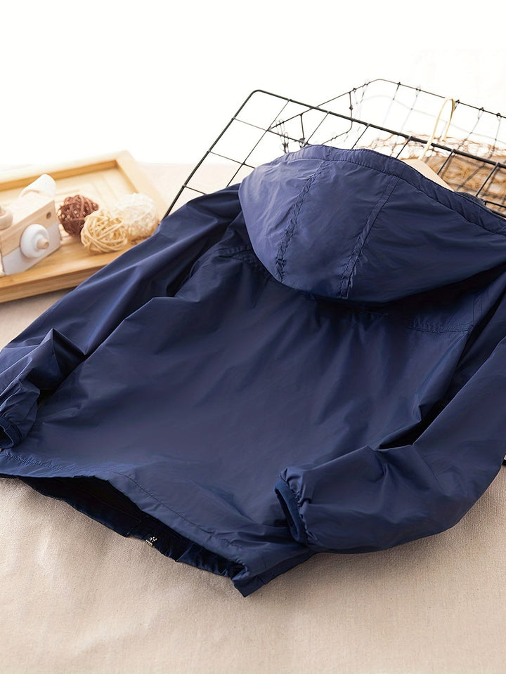 Timo – Impermeable para niños con capucha – Ligero, resistente y a prueba de agua