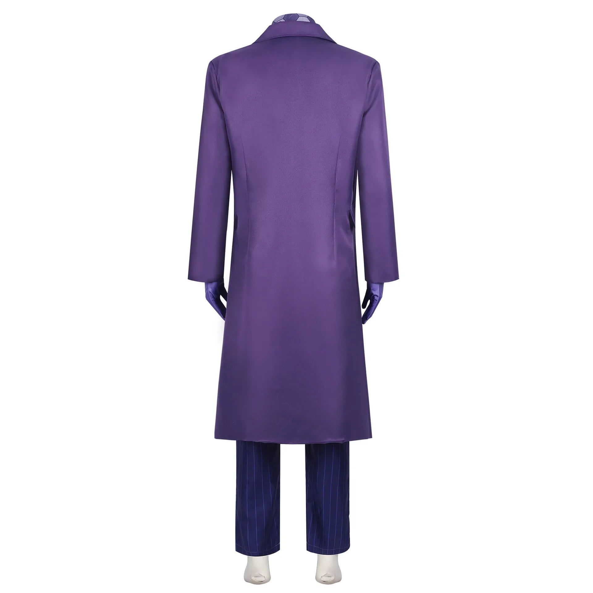 JesterWear – Clown Kostuum Volwassenen – Complete Set met Jas, Vest & Stropdas