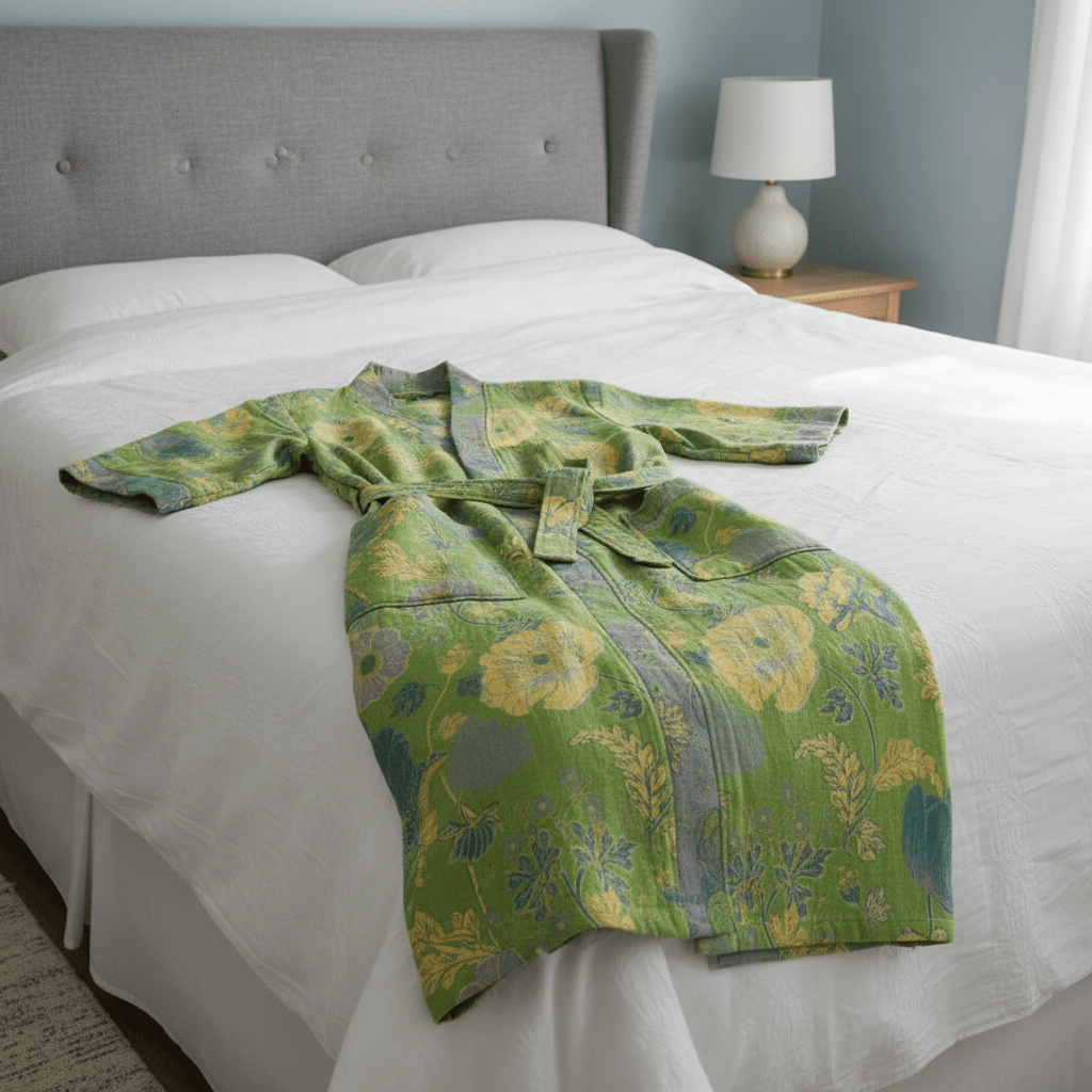 KIMOGINKO – Kimono-badjas van biologisch katoen voor ademend comfort 4