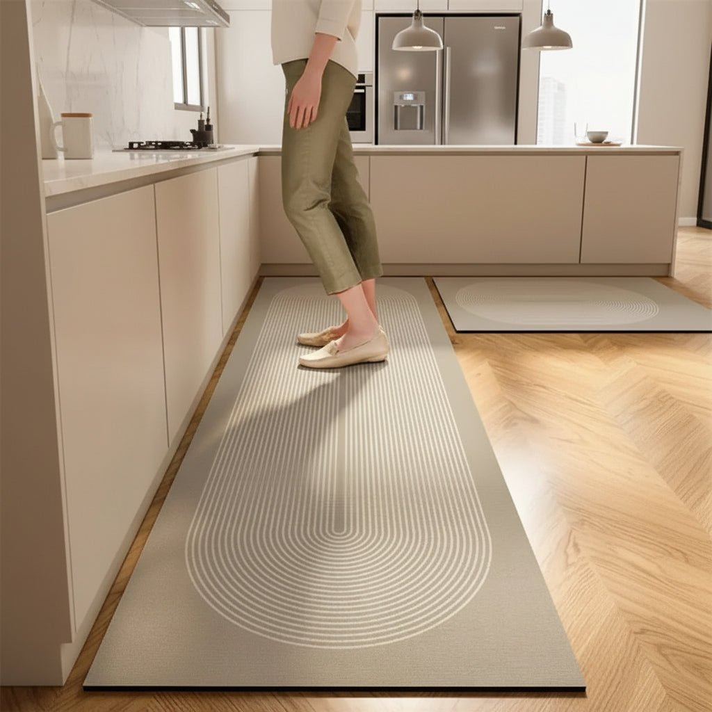 KITCHENEASE – Antivermoeidheidskeukenmat met absorberend en antislip oppervlak 0