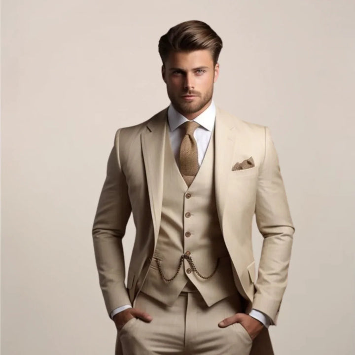 Karl - Three-piece slim-fit suit 0
