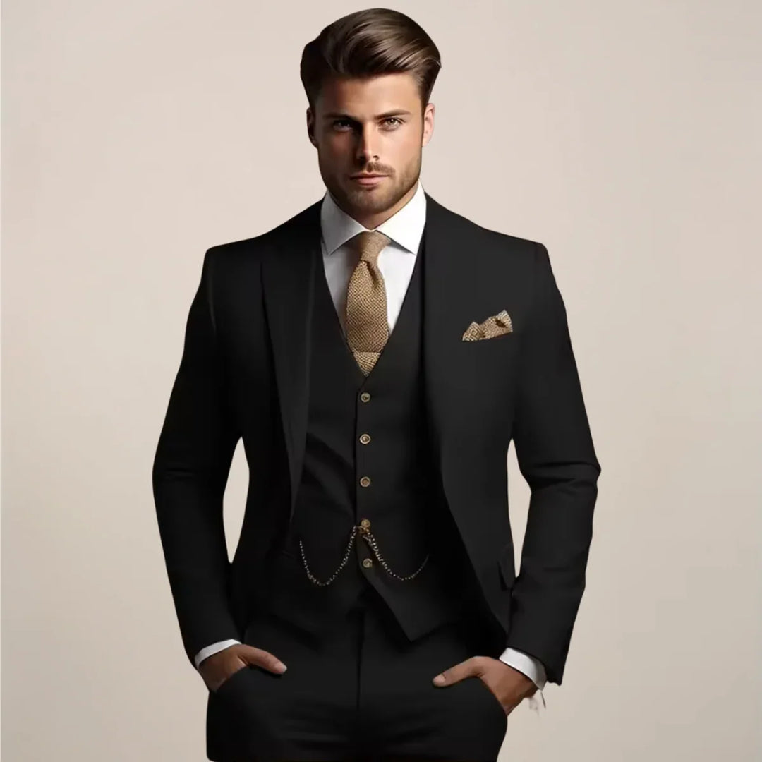Karl - Three-piece slim-fit suit 1