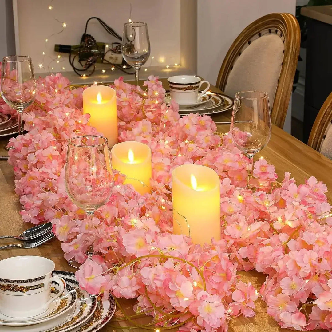 Kersenbloesem Lichtslinger 2M met 20 LED voor Decoratie 5