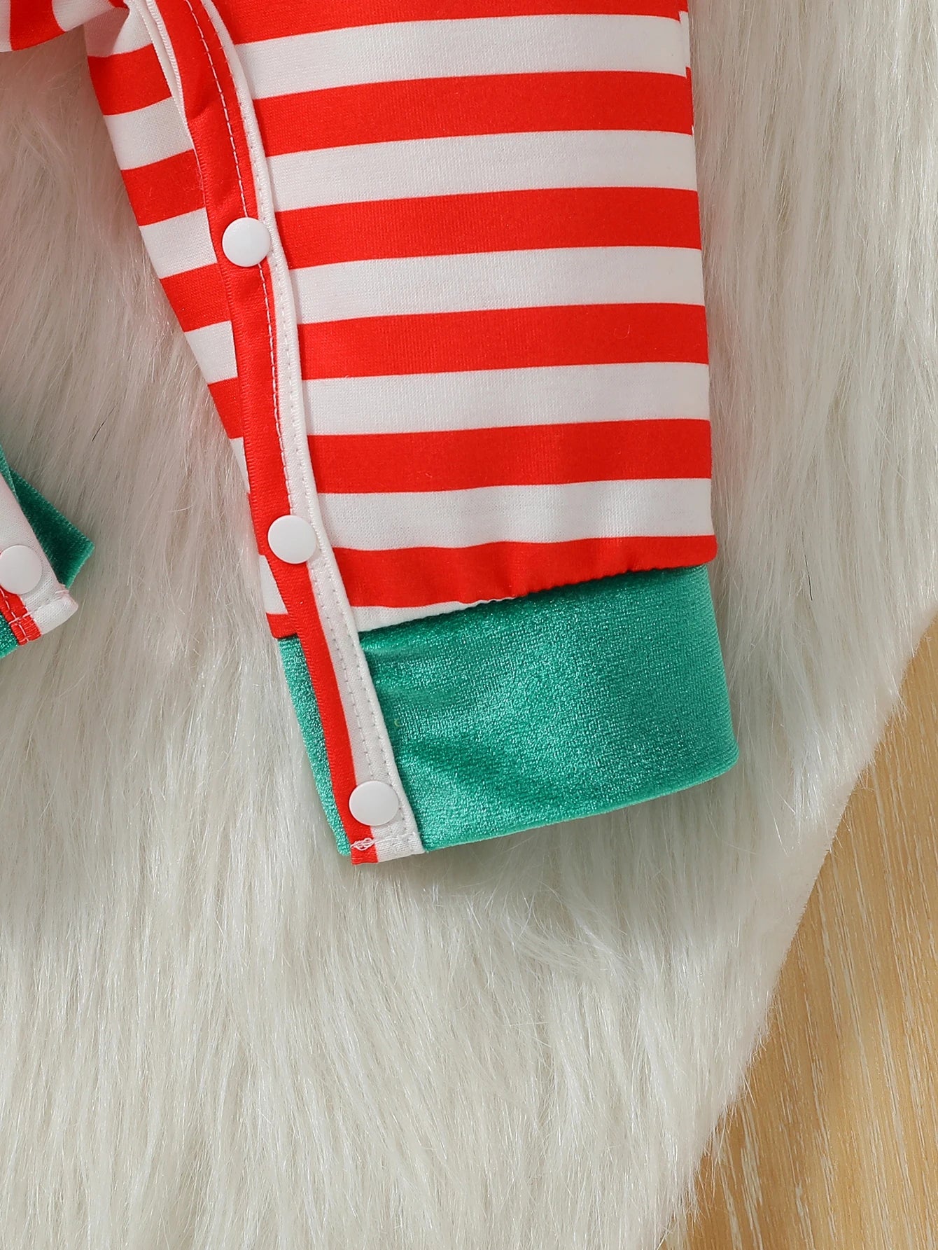 Kerst baby jumpsuit set voor jongens en meisjes met hoed 5