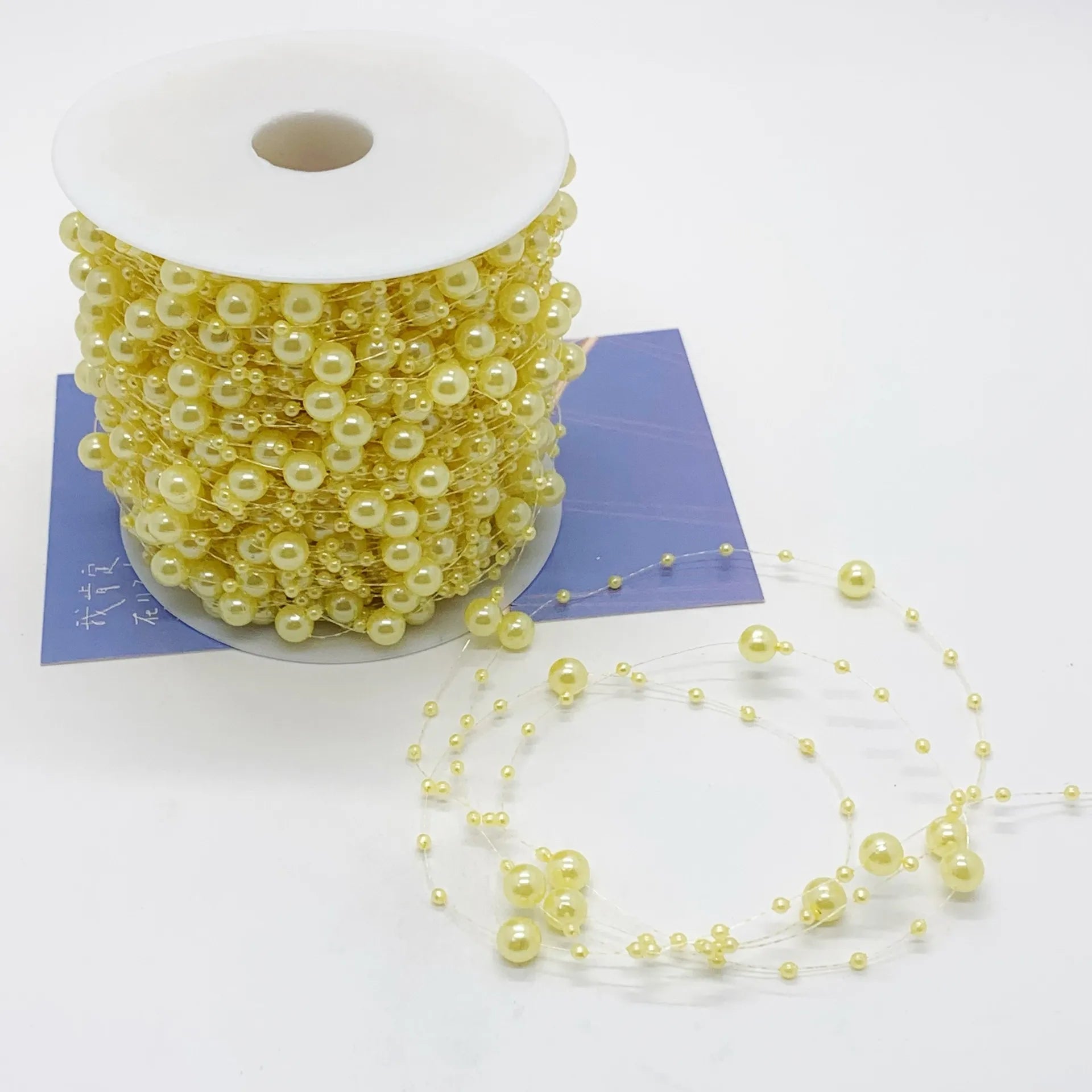 Festiglow Fil de Comptes – 5 Metres Kralenslinger, Durable i Colorit per a Nadal i Decoració de Festes