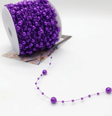 Festiglow Fil de Comptes – 5 Metres Kralenslinger, Durable i Colorit per a Nadal i Decoració de Festes