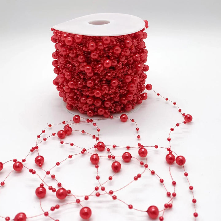 Festiglow Bead String – 5 Meter Kralenslinger, Duurzaam &amp; Kleurrijk voor Kerst en Feestdecoratie