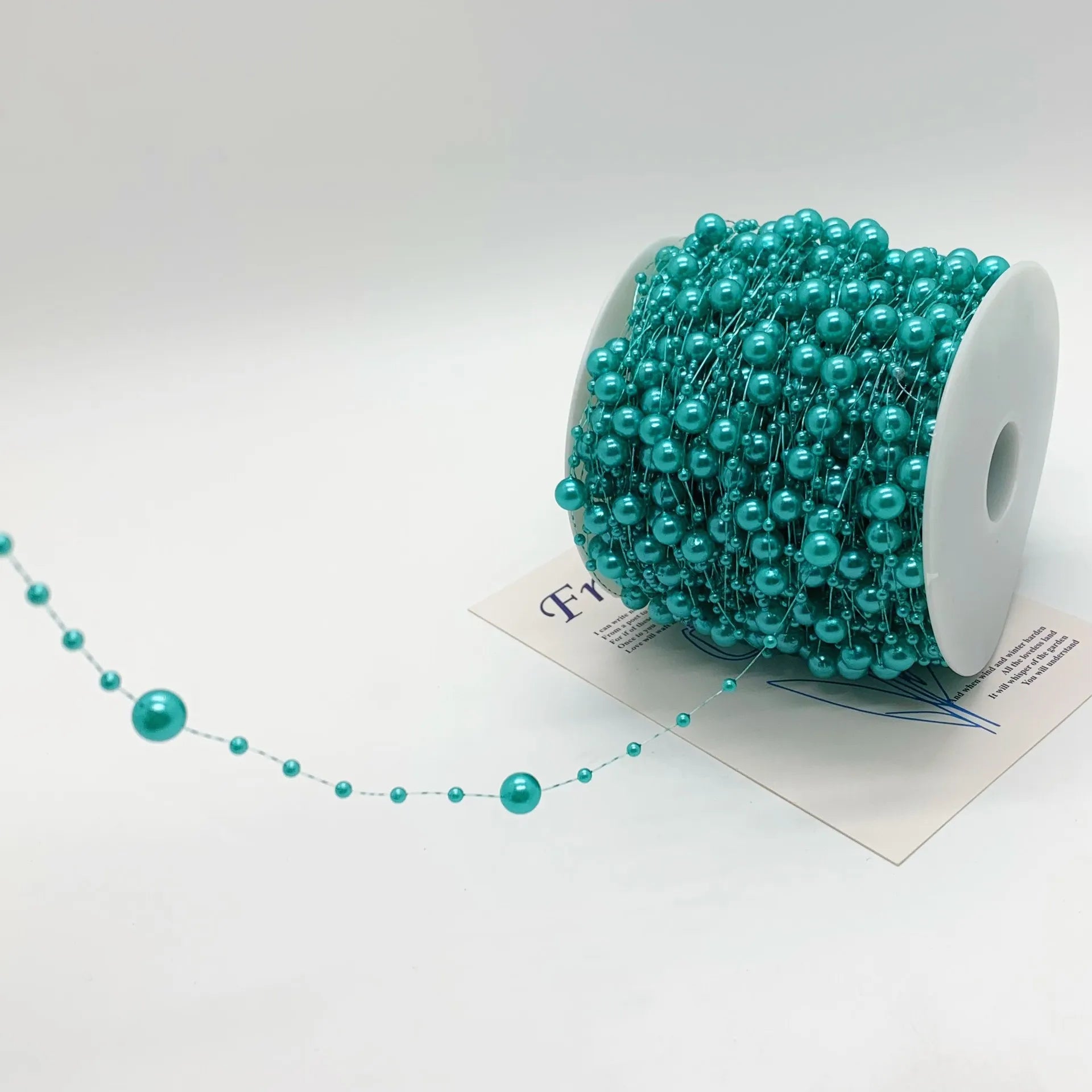 Festiglow Fil de Comptes – 5 Metres Kralenslinger, Durable i Colorit per a Nadal i Decoració de Festes