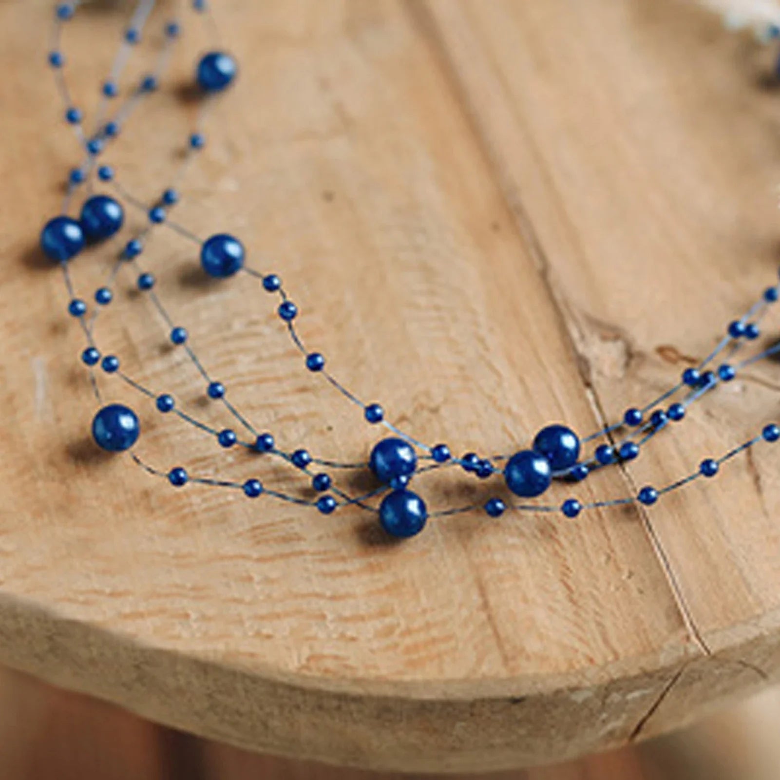 Festiglow Fil de Comptes – 5 Metres Kralenslinger, Durable i Colorit per a Nadal i Decoració de Festes