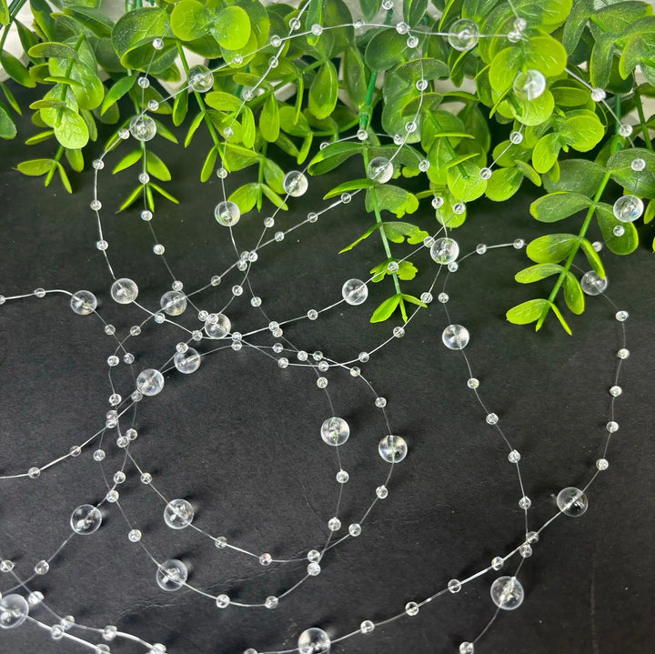 Festiglow Bead String – 5 Meter Kralenslinger, Duurzaam &amp; Kleurrijk voor Kerst en Feestdecoratie