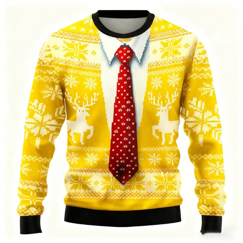 Kersttrui Dames en Heren met Uniek 3D Ontwerp - Foute Kersttrui voor Feestdagen 5