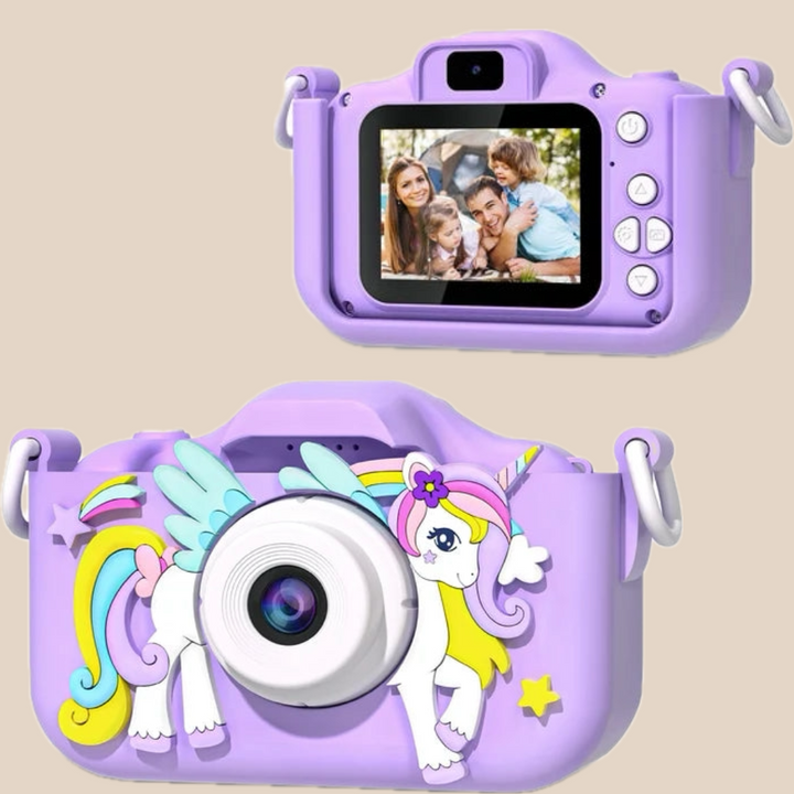 Kindercamera Unicorn – Fotocamera met Video &amp; 32GB SD-kaart 1