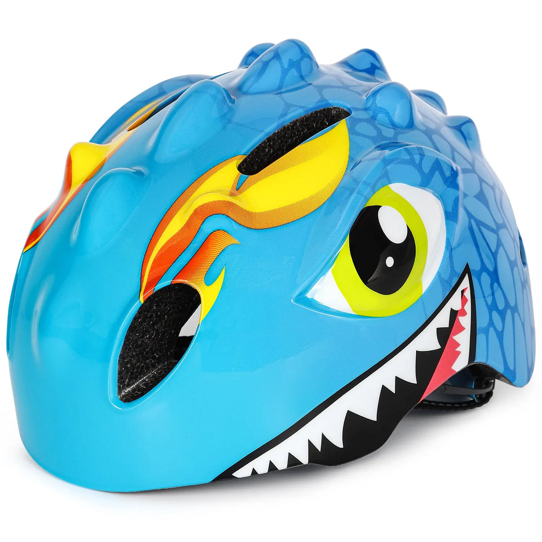 Kinderfietshelm Set met Knie- en Elleboogbeschermers voor Kinderen 50-54 cm 11