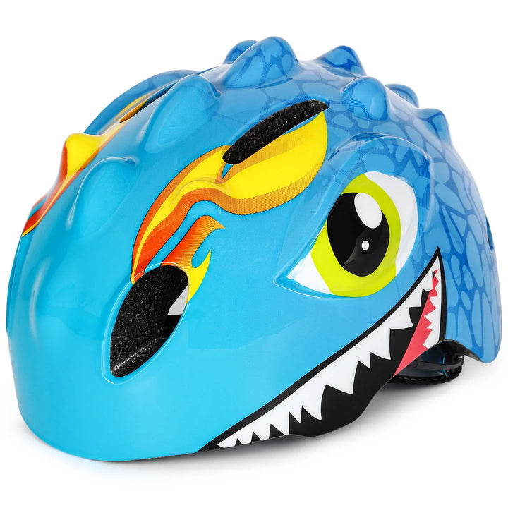 Kinderfietshelm Set met Knie- en Elleboogbeschermers voor Kinderen 50-54 cm 11