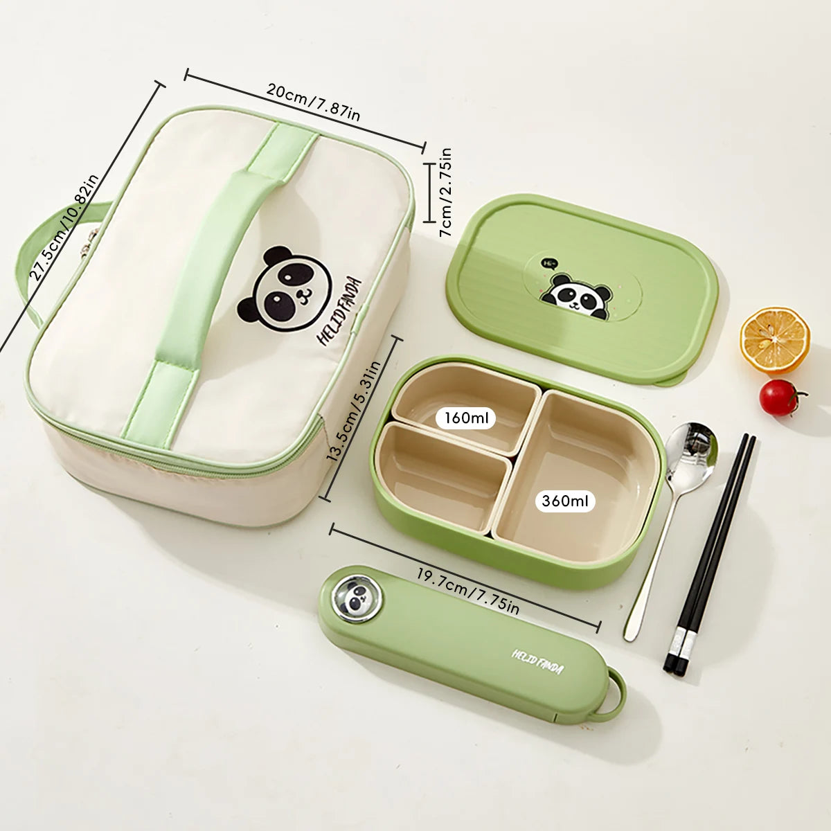 Kinderlunchbox – 3 vakken en geschikt voor de magnetron 8