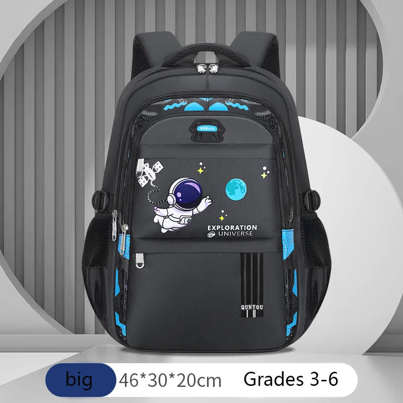Kinderrugzak Jongens Astronaut Thema – Waterdichte Schooltas voor Basisschool 9