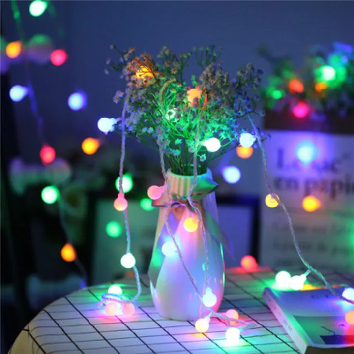 Kleine bal kerstverlichting 10M - USB/batterij voor decoratie 1