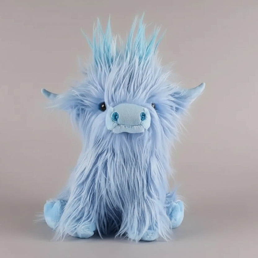 Knuffelbare Schotse Hooglandkoe - Zacht knuffelbeest voor knuffelvrienden 10