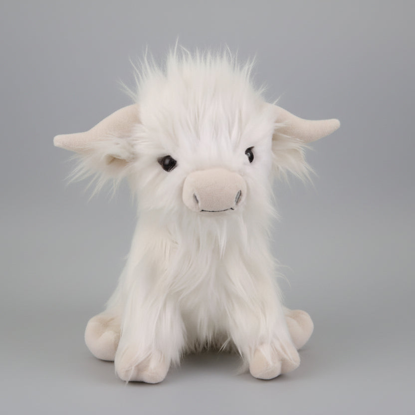 Knuffelbare Schotse Hooglandkoe - Zacht knuffelbeest voor knuffelvrienden 11