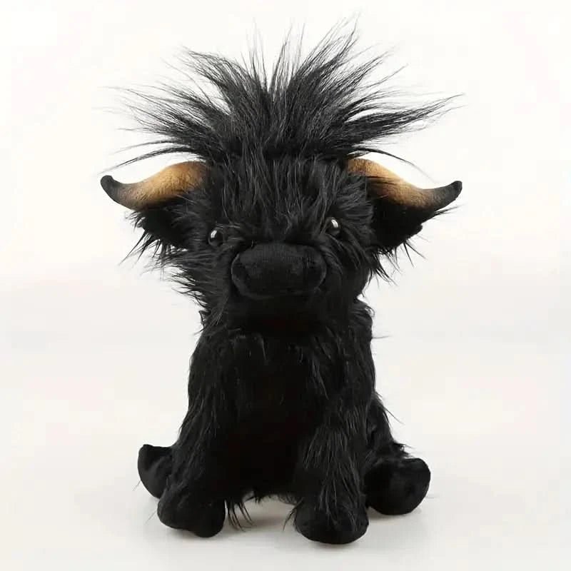 Knuffelbare Schotse Hooglandkoe - Zacht knuffelbeest voor knuffelvrienden 6