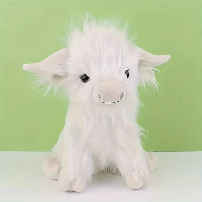 Knuffelbare Schotse Hooglandkoe - Zacht knuffelbeest voor knuffelvrienden 7
