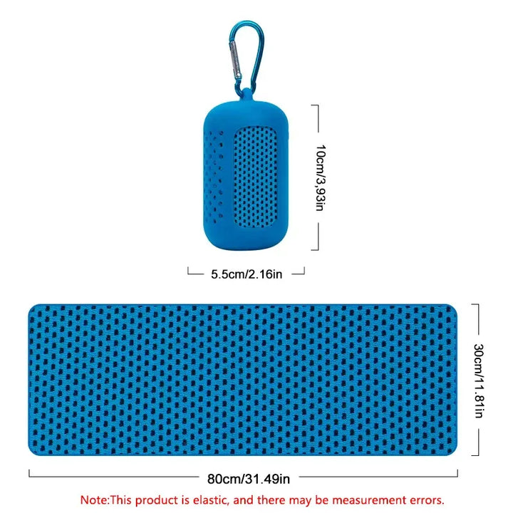 Koelhanddoek van microvezel voor sport en buitenactiviteiten 1