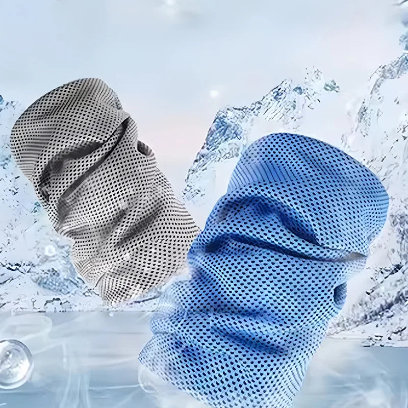 Koude Handdoek in Silicone Verpakking - Sneldrogend Microvezel voor Sport en Buitenactiviteiten 1