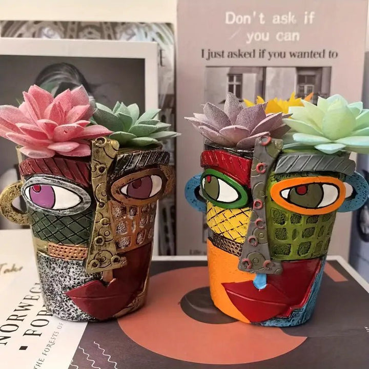 BOTANIKA – Artistic Plant Pot Picasso for Indoor &amp; Outdoor Use Vestragear