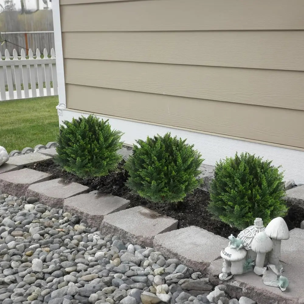 Kunstmatige cederplant – 45 cm hoge kunstboom voor tuin, terras en entree 3