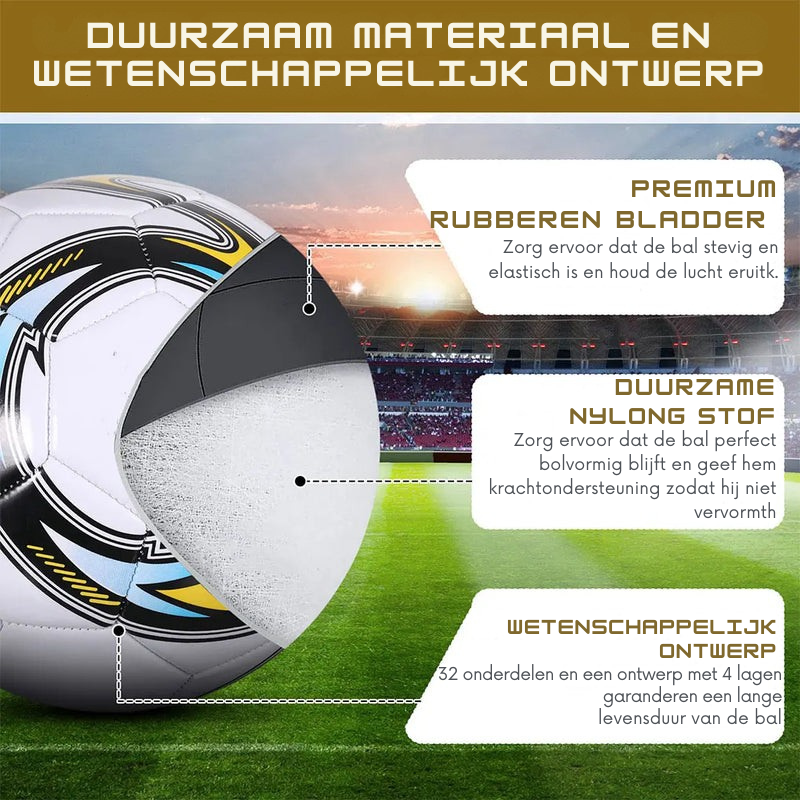 Voetbal Maat 5 – Slijtvast met Antislip en Stevig Ontwerp VestraGear