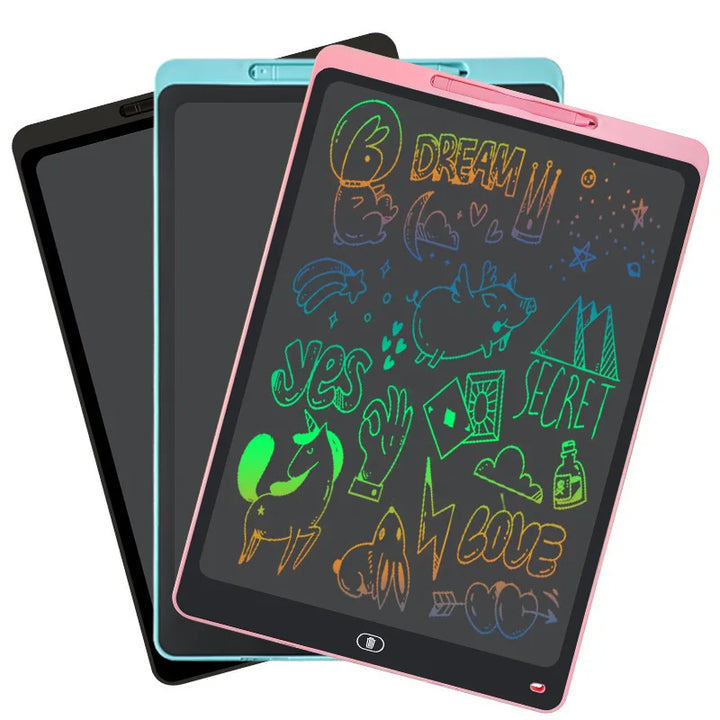 Scriblio – tableta de escritura LCD 8.5 pulgadas reutilizable – niños y en movimiento