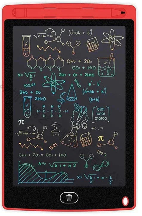 Scriblio – tableta de escritura LCD 8.5 pulgadas reutilizable – niños y en movimiento